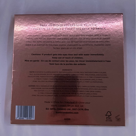 Iconic London Desk To Dance Eyeshadow Palette - Picture 4 of 4